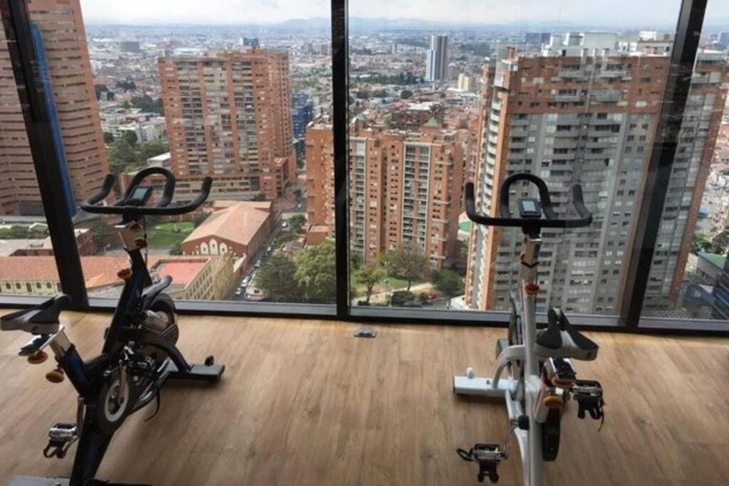 Ferienwohnung Acogedor Loft En Centro Internacional De Bogotá Exterior foto