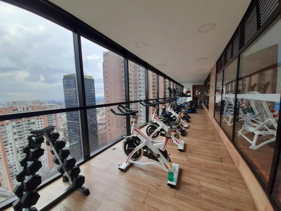 Ferienwohnung Acogedor Loft En Centro Internacional De Bogotá Exterior foto
